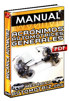 Manual de Acrónimos Automotrices Generales en Ingles y Español