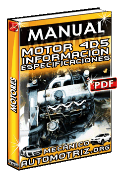 Manual de Motores 4D5 Información y Especificaciones