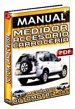 Manual de Medidor Accesorio de Toyota Land Cruiser