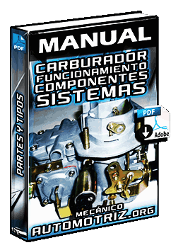 Manual de Carburador – Funcionamiento, Combustible, Componentes y Sistemas