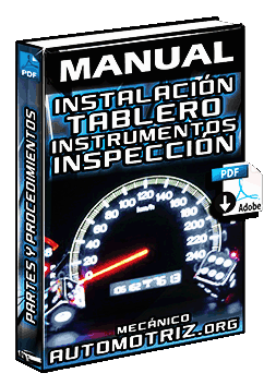 Manual De Instalación Del Tablero De Instrumentos - Partes Y ...