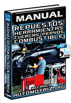 Manual de Servicio Toyota – Repuestos, Herramientas, Combustible y Lubricantes